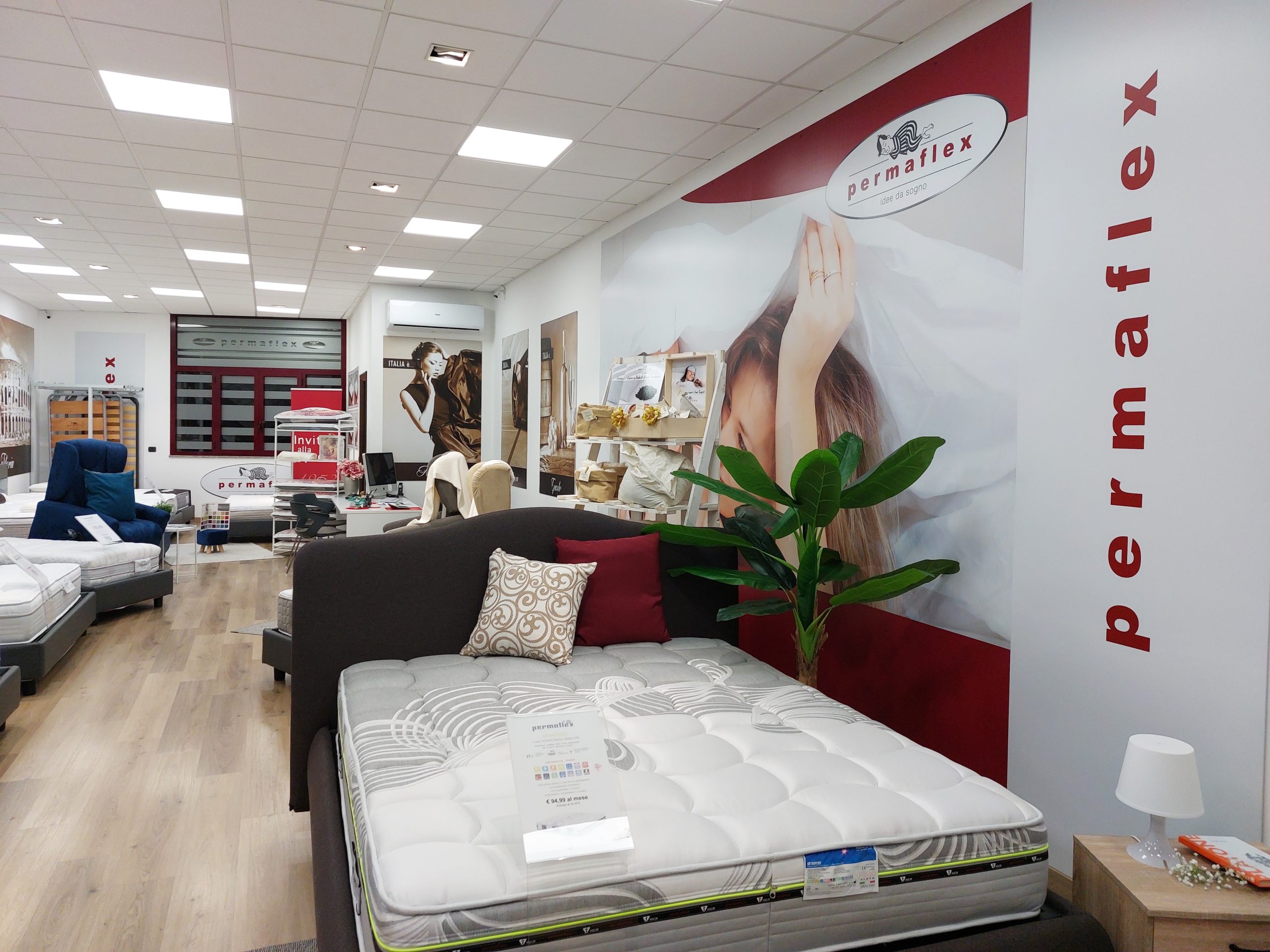 Showroom di Catanzaro Lido Centro Permaflex Calabria