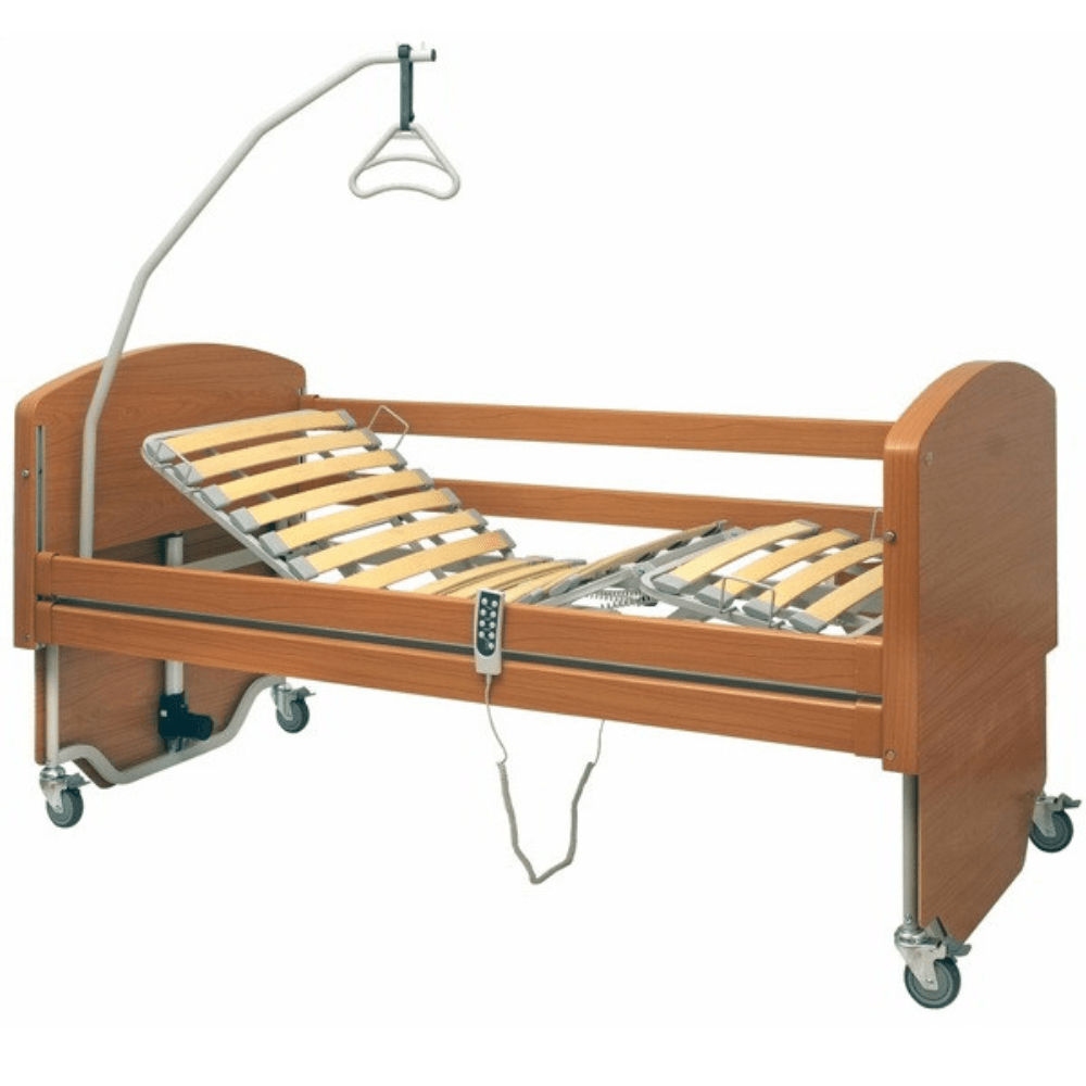 Letto elettrico in legno