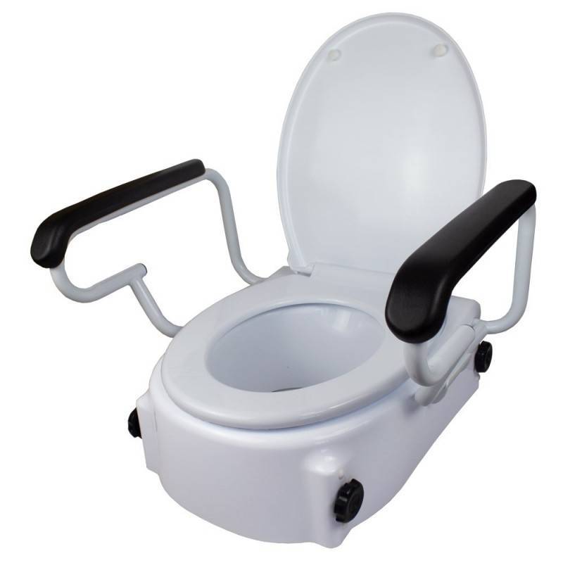 Rialzo wc trio con coperchio